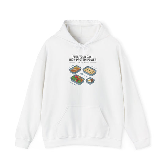 High-Protein Meal Prep Hoodie | protein breakfast, macro icons
