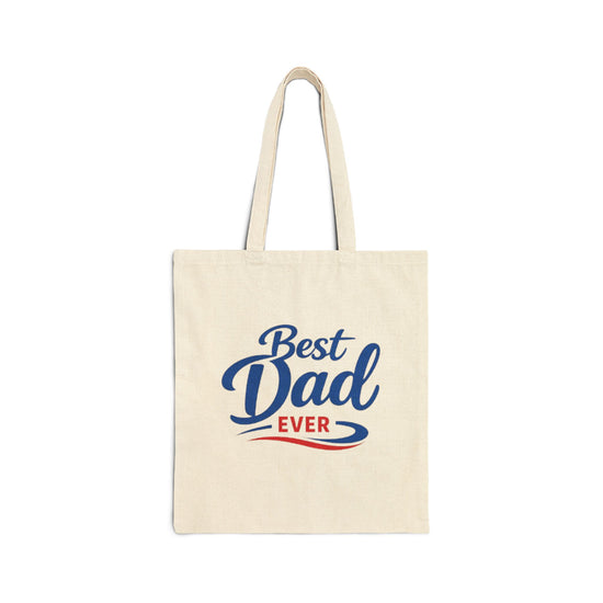 Legendary Cotton Tote Bag — Gold Script Eco Canvas Market Tote