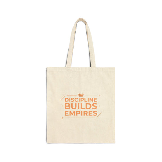 Discipline Builds Empires Tote | Cowboy Chic, Minimal Mesa