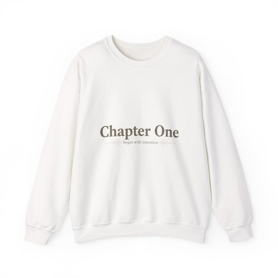 Chapter One Serif Sweatshirt | literary aesthetic, quiet luxury