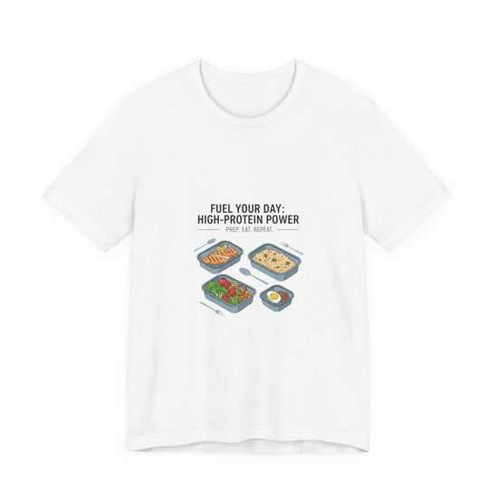 High-Protein Meal Prep Tee | protein breakfast, macro icons